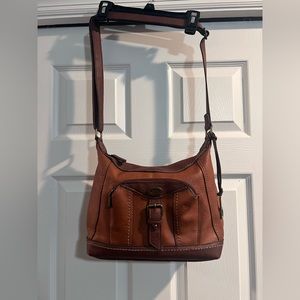 B.O.C. Brown faux leather purse